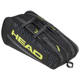 Head Base M Medium Racquet Bag Black/Yellow