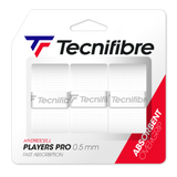 Tecnifibre ATP Pro Players Overgrip 3 Pack (White)