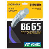 Yonex BG 65Ti Badminton String (Blue)