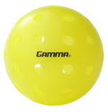 Gamma Photon Outdoor Pickleball Yellow (Pack of 60) - RacquetGuys