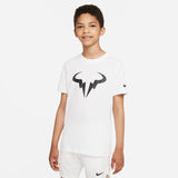 Nike Boys' Dri-FIT Rafa Top (White/Black)