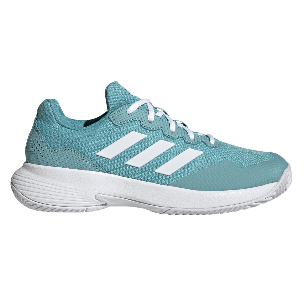 Ton/Cloud GameCourt RacquetGuys Shoe adidas Tennis | Women\'s White) (Mint 2