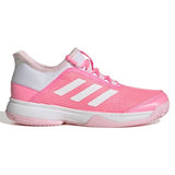 adidas adizero Club Junior Tennis Shoe (Beam Pink/Cloud White)