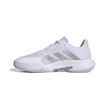 adidas CourtJam Control Women's Tennis Shoe (White/Silver)