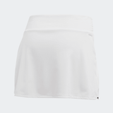 adidas Women's Club Skirt (White/Matte Silver/Black) - RacquetGuys