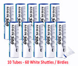 Yonex Mavis 300 Nylon Badminton Shuttlecocks 10 pack (White)