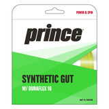Prince Synthetic Gut 16/1.30 Duraflex Tennis String (Yellow)