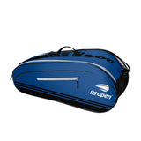 Wilson US Open Team 6 Pack Racquet Bag (Blue/Black)