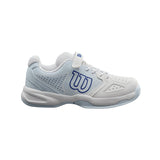 Wilson Stroke Junior Tennis Shoe (White/Blue) - RacquetGuys