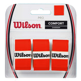 Wilson Pro Overgrip 3 Pack (Orange)