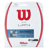 Wilson Duo Power (Luxilon ALU Power 16L / Wilson NXT Power 16) Hybrid Tennis String