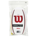 Wilson Pro Overgrip 30 Pack (White) - RacquetGuys