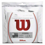 Wilson Champions Choice (Luxilon ALU Power Rough / Wilson Natural Gut) Hybrid Tennis String