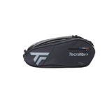 Tecnifibre Team Dry 12 Racquet Bag (Black/Silver)