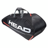 Head Tour Team Combi 6 Racquet Bag (Black/Orange)
