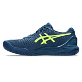 Asics Gel Resolution 9 Men's Tennis Shoe (Mako Blue/Safety Yellow)