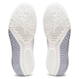 Asics Gel Resolution 9 Women's Tennis Shoe (White/Silver)