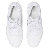 Asics Gel Resolution 9 Women's Tennis Shoe (White/Silver)