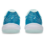 Asics Gel Game 9 Women's Tennis Shoe (Teal Blue/White)