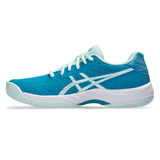 Asics Gel Game 9 Women's Tennis Shoe (Teal Blue/White)