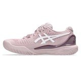 Asics Gel Resolution 9 Wide Women's Tennis Shoe (Watershed Rose/White) - RacquetGuys.ca