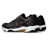 Asics Gel Rocket 11 Men's Indoor Court Shoe (Black/Pure Gold)