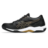 Asics Gel Rocket 11 Men's Indoor Court Shoe (Black/Pure Gold)