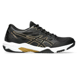 Asics Gel Rocket 11 Men's Indoor Court Shoe (Black/Pure Gold)