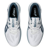 Asics Powerbreak FF Men's Indoor Court Shoe (White/Vintage Indigo)