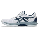 Asics Powerbreak FF Men's Indoor Court Shoe (White/Vintage Indigo)