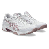 Asics Gel Rocket 11 Women's Indoor Court Shoe (White/Watershed Rose)