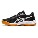 Asics Gel Upcourt 5 GS Junior Indoor Court Shoe (Black/White)