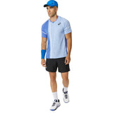 Asics Men's Match Actibreeze Short Sleeve Polo (Sapphire)