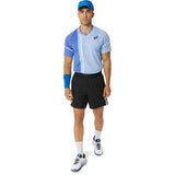 Asics Men's Match Actibreeze Short Sleeve Polo (Sapphire)