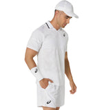 Asics Men's Match Actibreeze Polo Shirt (Brilliant White)