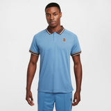 Nike Men's Court Heritage Polo (Aegean Storm Blue)