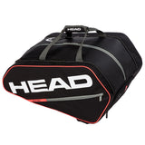 Head Tour Pickleball Supercombi 10 Pack Paddle Bag (Black/Orange)