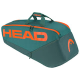 Head Pro Racquet Bag M (Green/Orange)