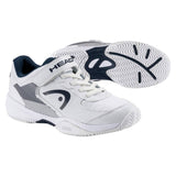 Head Sprint Velcro Junior Tennis Shoe (White/Blueberry)