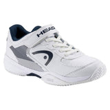 Head Sprint Velcro Junior Tennis Shoe (White/Blueberry)