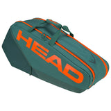 Head Pro Racquet Bag M (Green/Orange)