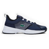 Lacoste AG-LT21 Textile Men's Tennis Shoes (Navy/White)