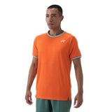 Yonex Men's Crew Neck Shirt (Bright Orange)