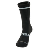 Thorlo Experia Unisex Thin Cushion No Show Socks (Black) - RacquetGuys.ca