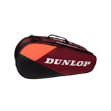 Dunlop CX Club 6 Pack Racquet Bag (Red/Black) - RacquetGuys.ca