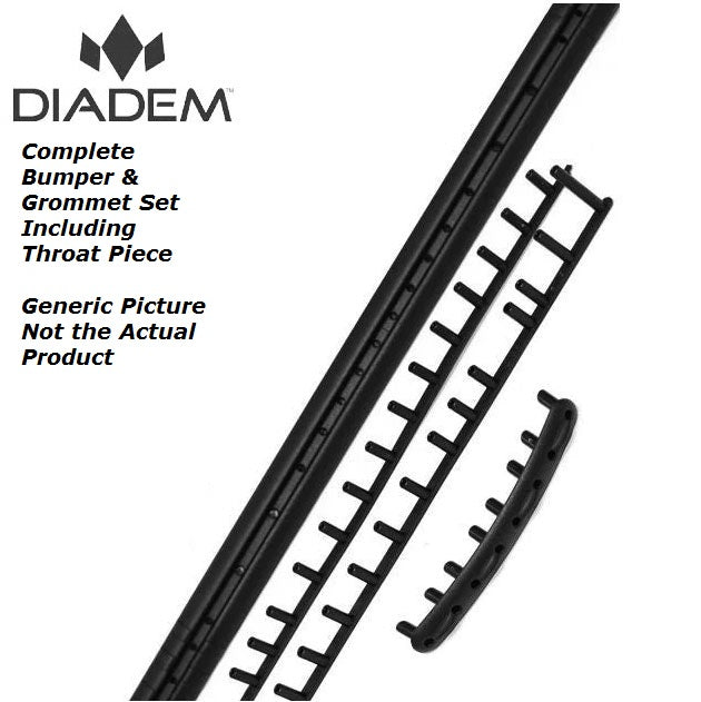 Diadem Nova 100 / 100 Lite Grommet (Black) | RacquetGuys