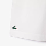 Lacoste Men's Ultra Dry Tennis Shorts (White) - RacquetGuys.ca