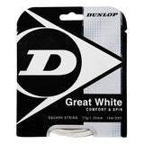 Dunlop Great White 17 Squash String