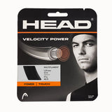 Head Velocity MLT Power 17/1.25 Tennis String (Black)