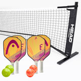 Head Extreme Elite Lite 4 Paddle + Net Pickleball Bundle